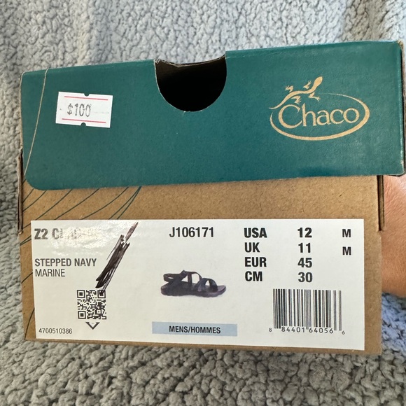 Chaco z2 CLASSIC STEPPED NAVY MARINE. Size 12. - Picture 2 of 4